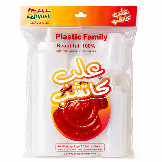 Ketchup Containers - 4 Sizes