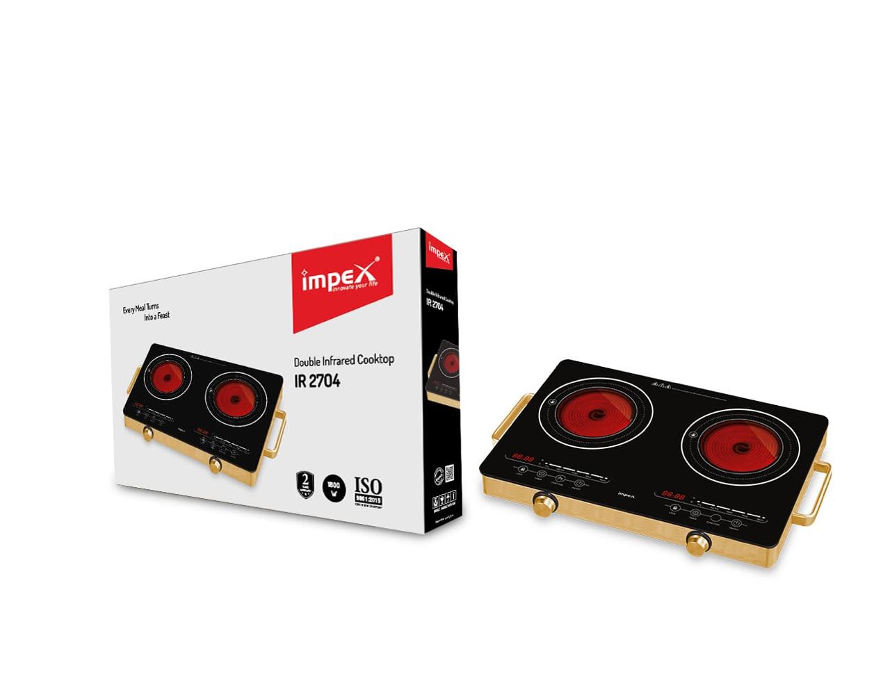 Impex Double Infrared Cooktop